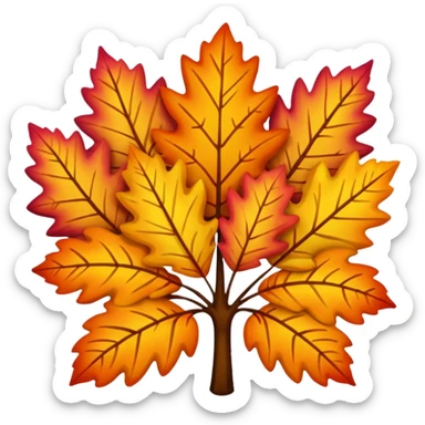 Fall sticker