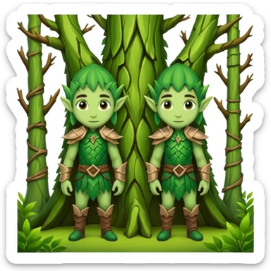 Tree Elves sticker