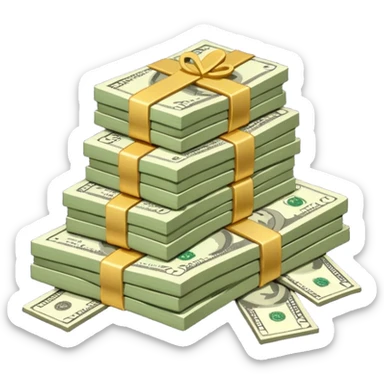 money growth sticker