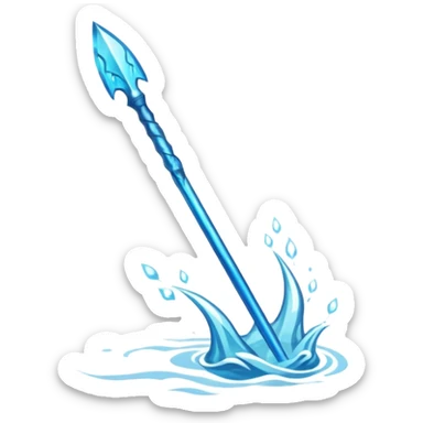 water elemental spear sticker