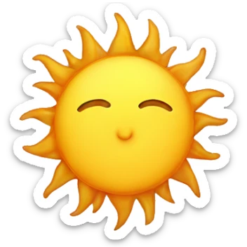 Sun aesthetic  sticker