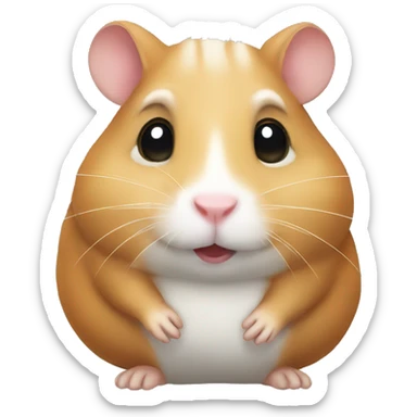 hamster sticker