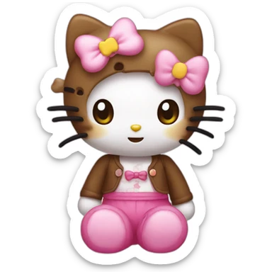 hello kitty kawai sticker