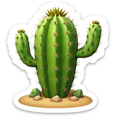 Cactus sticker