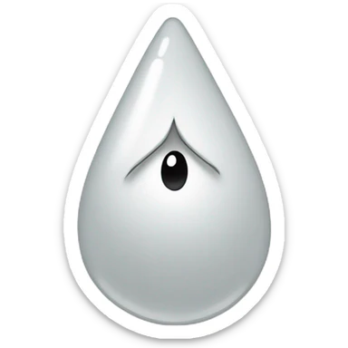 tear drop sticker