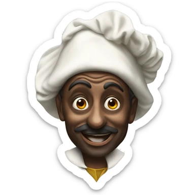 pulcinella napoli sticker