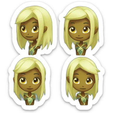 Evangelyne wakfu sticker