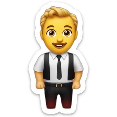 chick-fil-a red room bouncer sticker