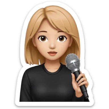 guerreras kpop que diga "Mía" sticker