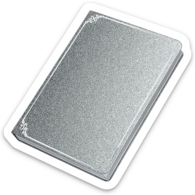 notebook glittery sparkle sticker