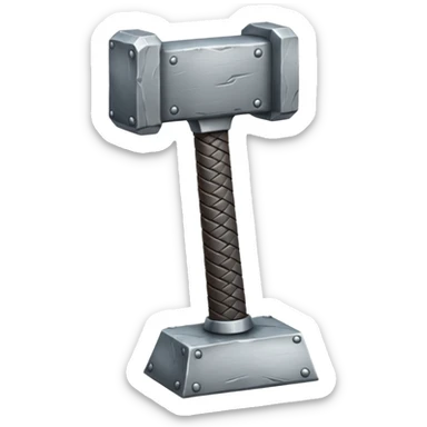 thor's hammer sticker
