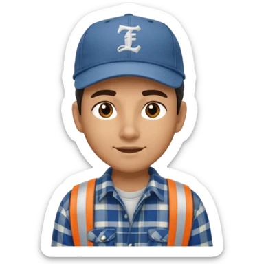 truck driver waist high quality sticker