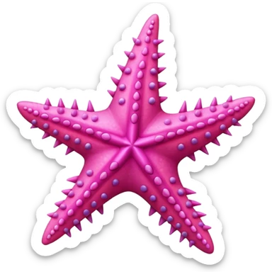 Pink Starfisch  sticker
