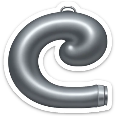 A comma with a space for discord channels sticker