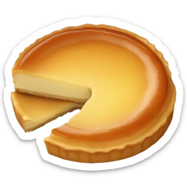 Flan  sticker