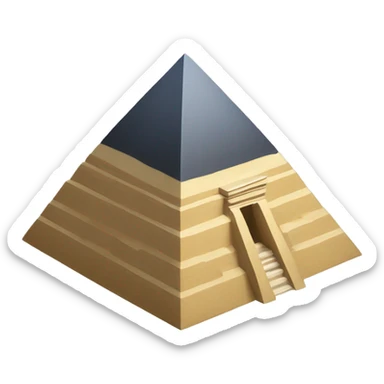 Une pyramide égyptienne sticker