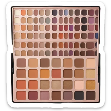 eyeshadow makeup palette sticker