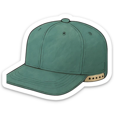ghibli style snapback hat sticker