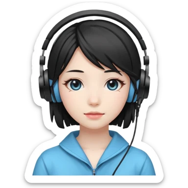 Japanese egirl sticker