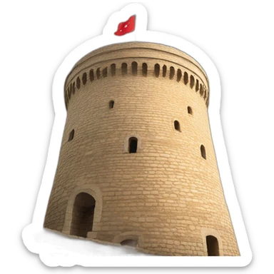 Maiden Tower Baku sticker