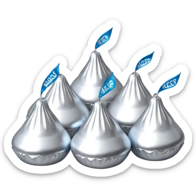 Pack of Hershey’s kisses sticker