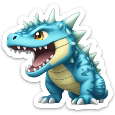 Feraligatr sticker