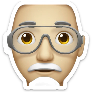 Ophtalmology sticker