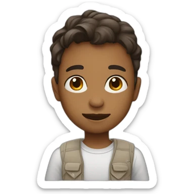 Boy Habillé en fille sticker