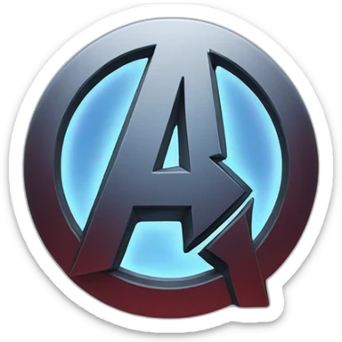Avengers logo sticker