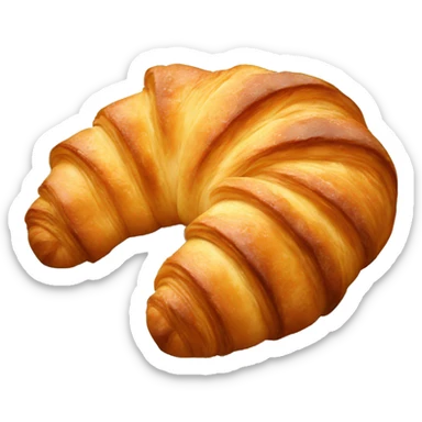 Croissant sticker