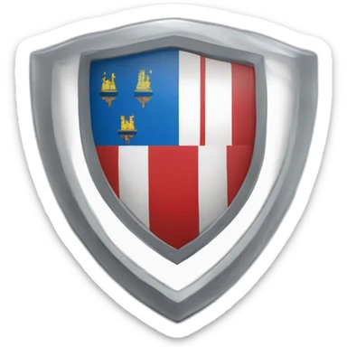 Bandera con el escudo del club de fultbol estufiantes de la plata sticker