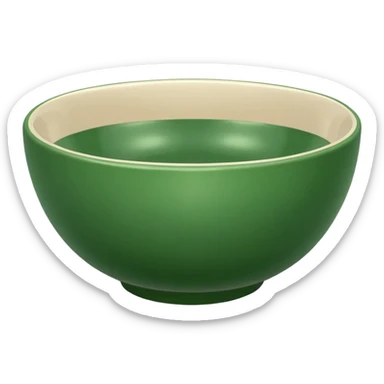 Big green bowl
 sticker
