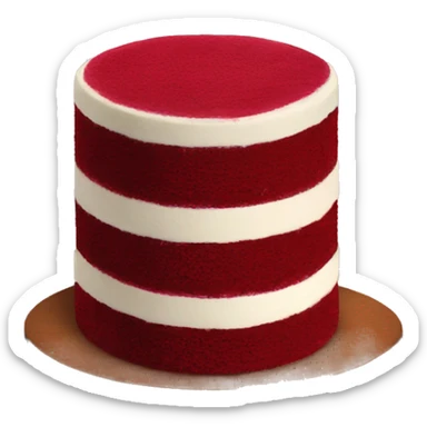 red velvet cake sticker