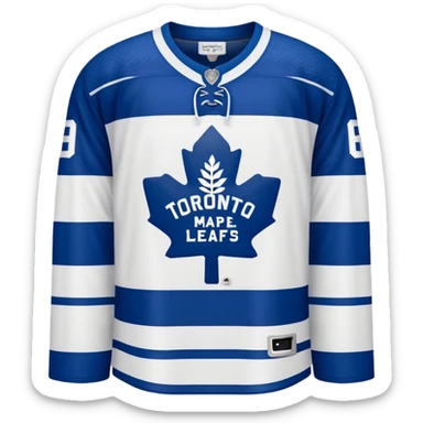 Toronto Maple Leafs Jersey sticker