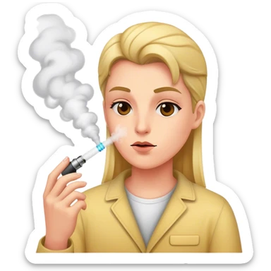 vaping sticker