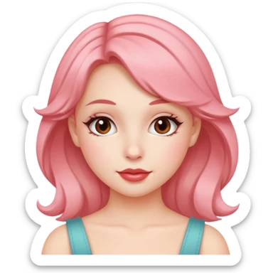 Girl coquette  sticker