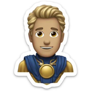 Homelander from "the boys" series sticker