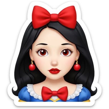 snow white sticker