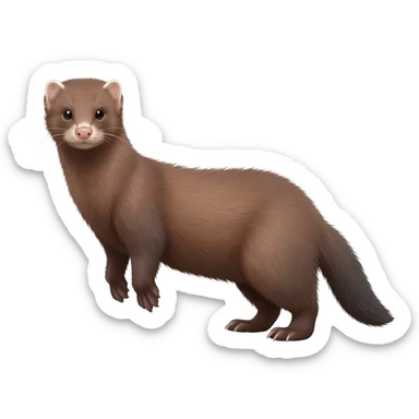 Mink sticker