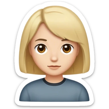 Jamison with a bob sticker