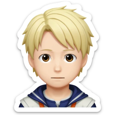 Neito Monoma from my hero academia sticker