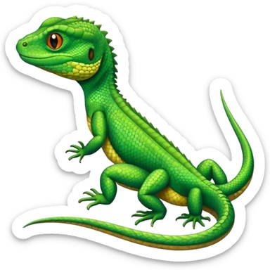 Lizard emoji sticker