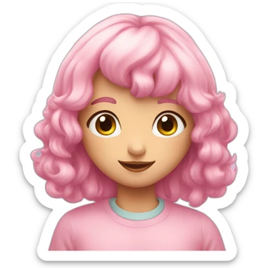 Coeur pastel sticker