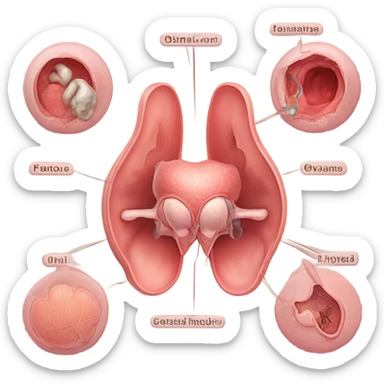 menstrual cicle sticker