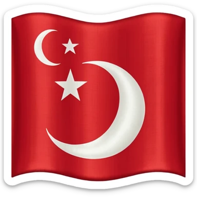 Ottoman Empire Flag sticker