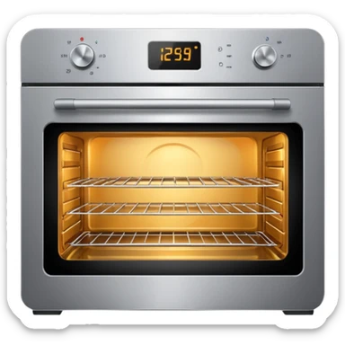 oven sticker