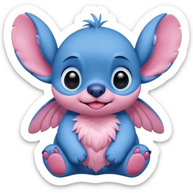 Stitch et Angel sticker