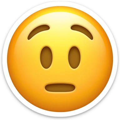 Face sitting emoji sticker