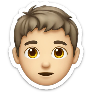 Diabetic boy sticker