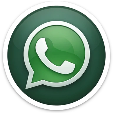 whatsapp logo sticker
